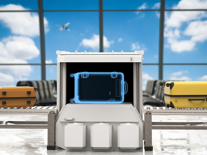 اسکن چمدان - الی گشت