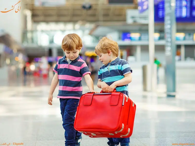 قوانین بلیط هواپیمای کودکان - الی گشت