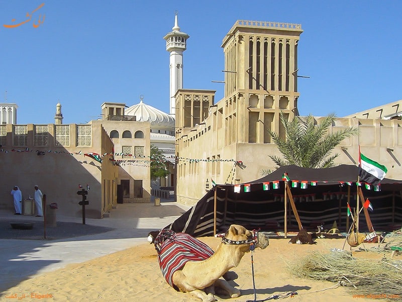 محله بستکیه دبی - مکان تاریخی دبی - الی گشت