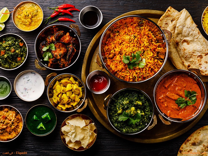 غذاهای هندی - الی گشت