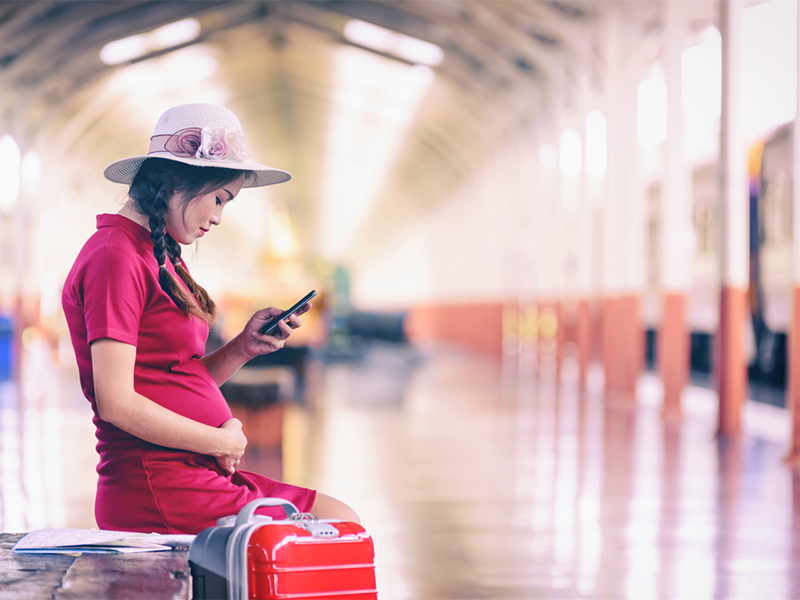 قوانین و شرایط مسافرت با قطار در دوران بارداری - الی گشت