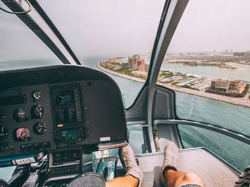 هلیکوپتر سواری شگفت انگیز در دبی - الی گشت