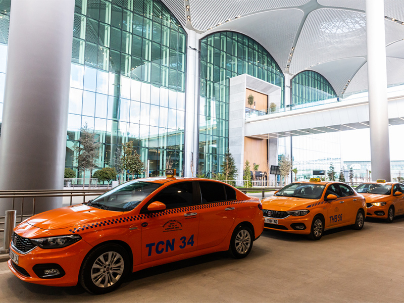 حمل و نقل از فرودگاه جدید استانبول با تاکسی - الی گشت