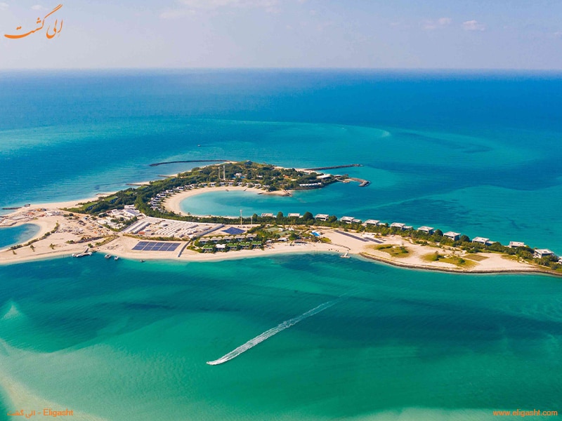 جزیره نورایی ابوظبی - بهترین جزایر امارات - الی گشت