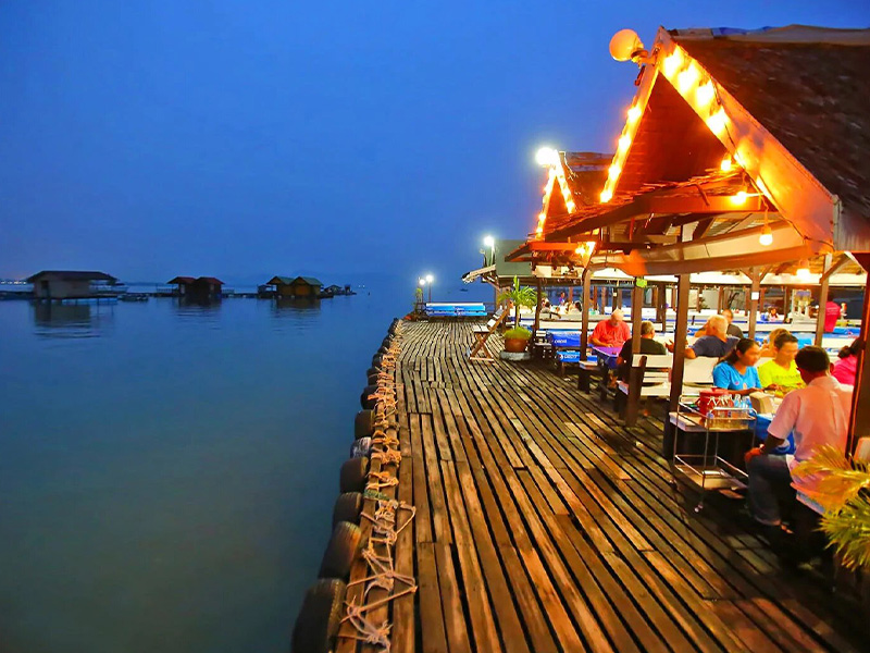 رستوران غذای دریایی بنگ ماد - رستوران های حلال پوکت - الی گشت