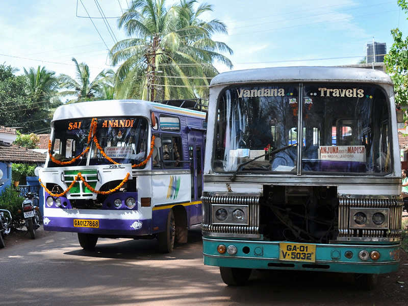 حمل و نقل در هند از طریق اتوبوس‌ ها - الی گشت