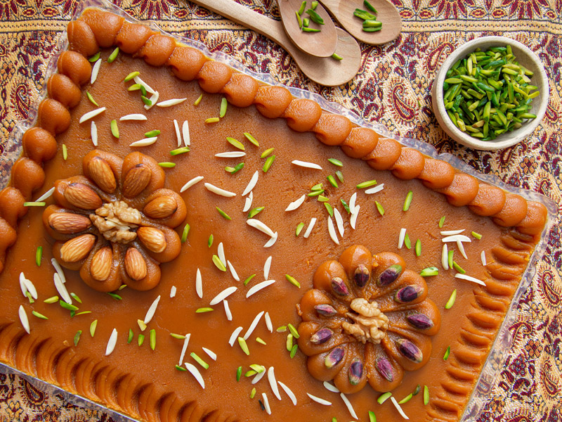 حلوای خارک از سوغات شیراز - الی گشت