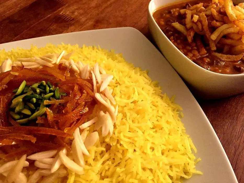 شکر پلو - غذاهای بوشهر 