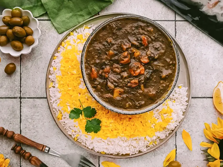قلیه میگو - غذاهای بوشهر 