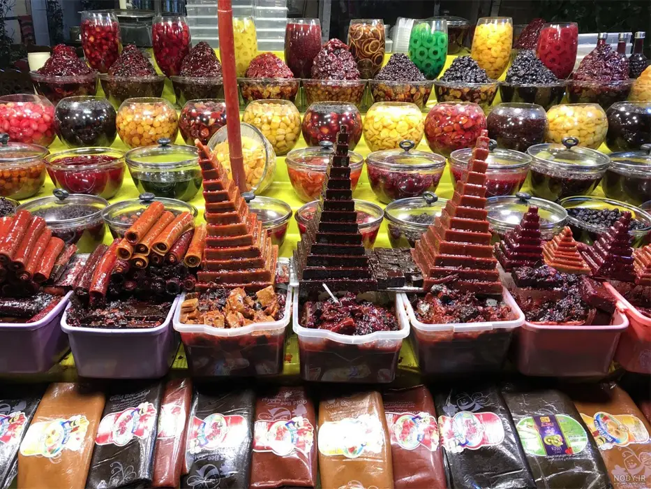 آلوچه و لواشک دربند