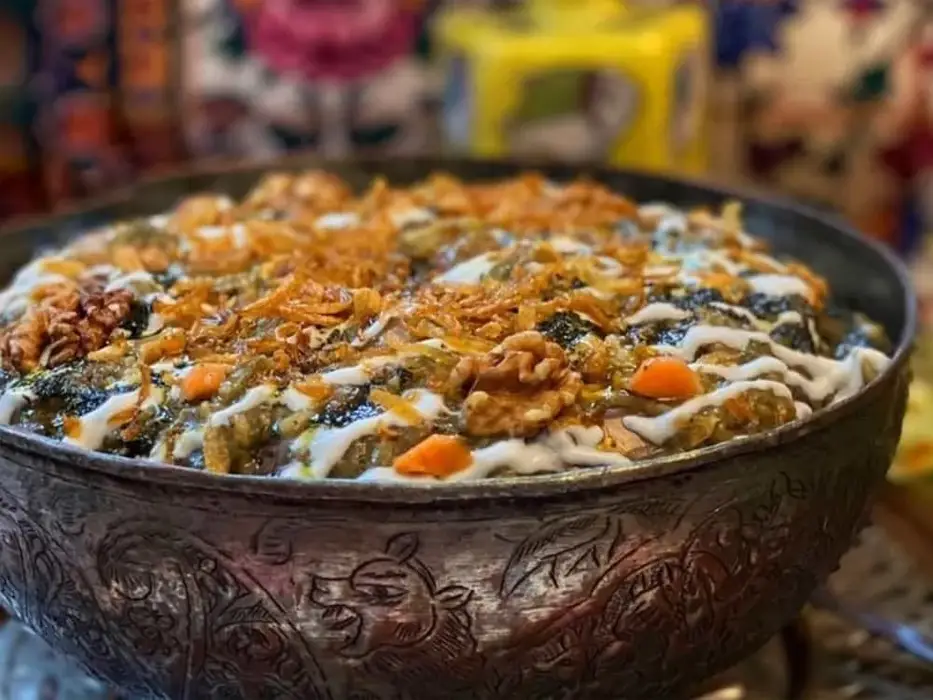 ماش و قمری - غذاهای اصفهان