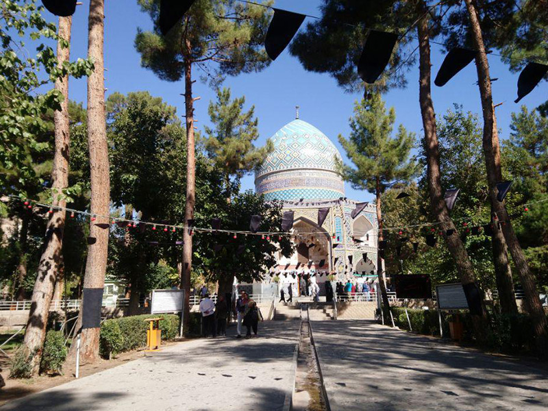 قدمگاه امام رضا در نیشابور - الی گشت