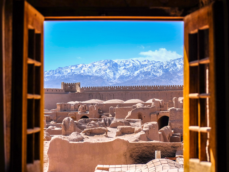 زمستان در کرمان - الی گشت