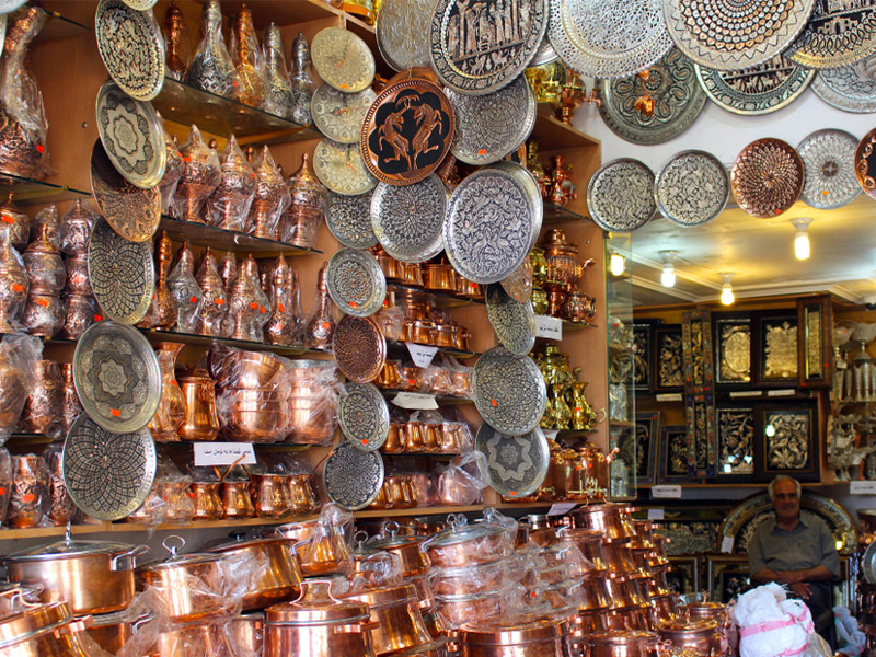 بازار تاریخی کرمان - الی گشت