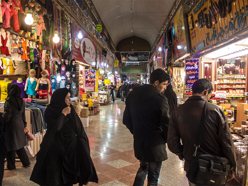 معماری بازار رضا مشهد - الی گشت