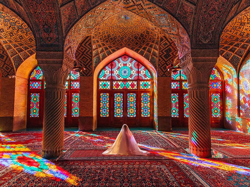 مسجد نصیرالملک - مقایسه شیراز و اصفهان - الی گشت