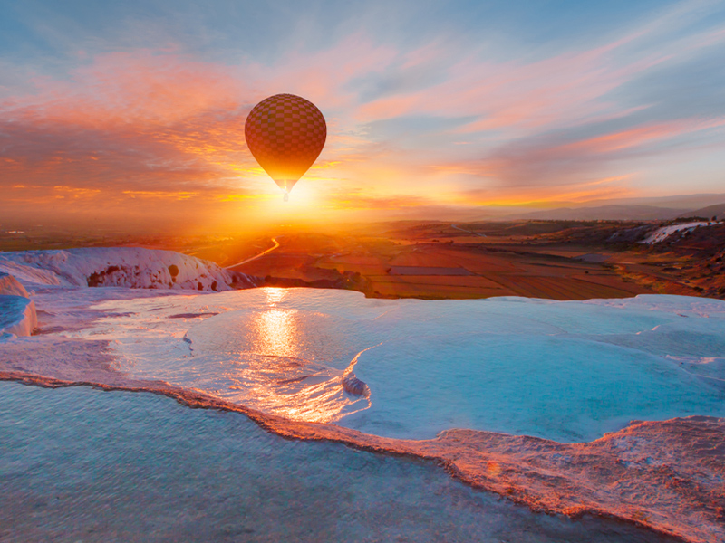 پاموکاله در ترکیه