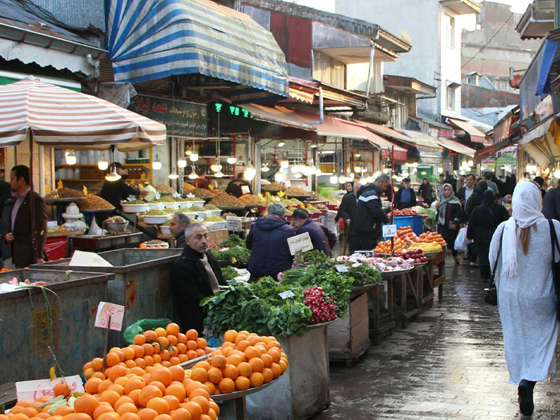 دیدنی ترین بازارهای رشت - الی گشت