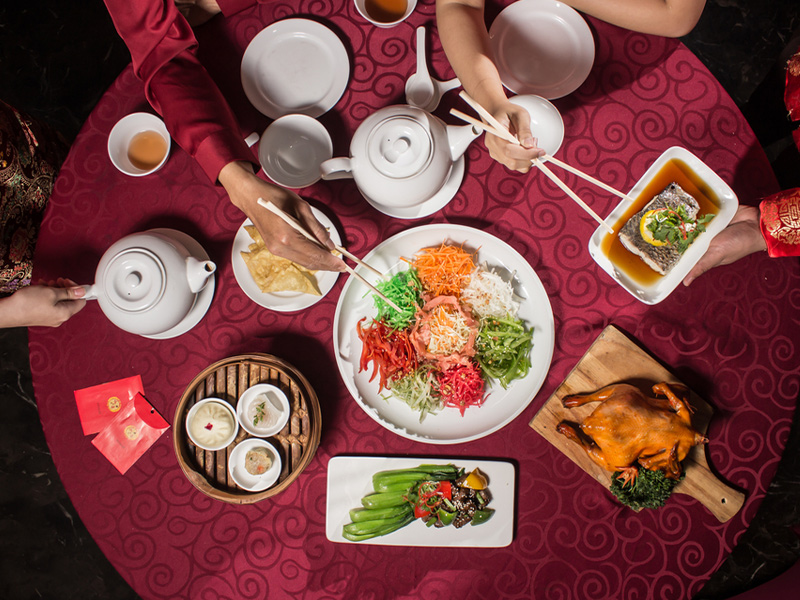 غذاهای چینی ها در شب عید - الی گشت