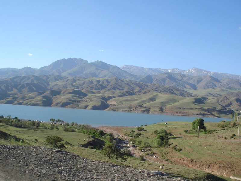 دریاچه سد طالقان