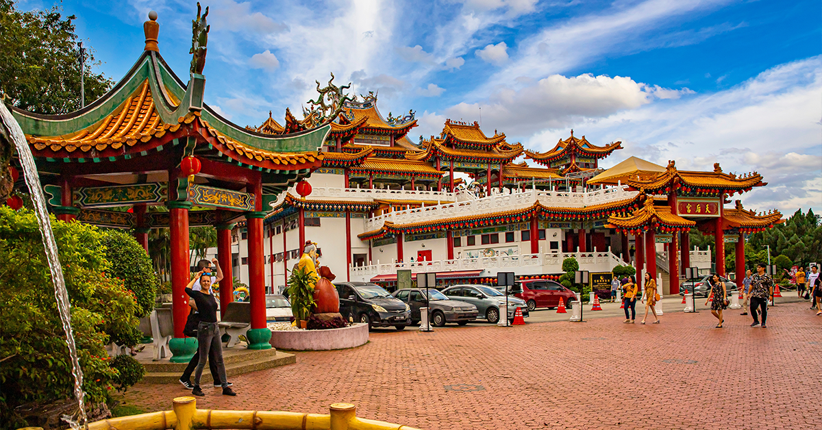 معبد تیان هو - جاذبه های کوالالامپور