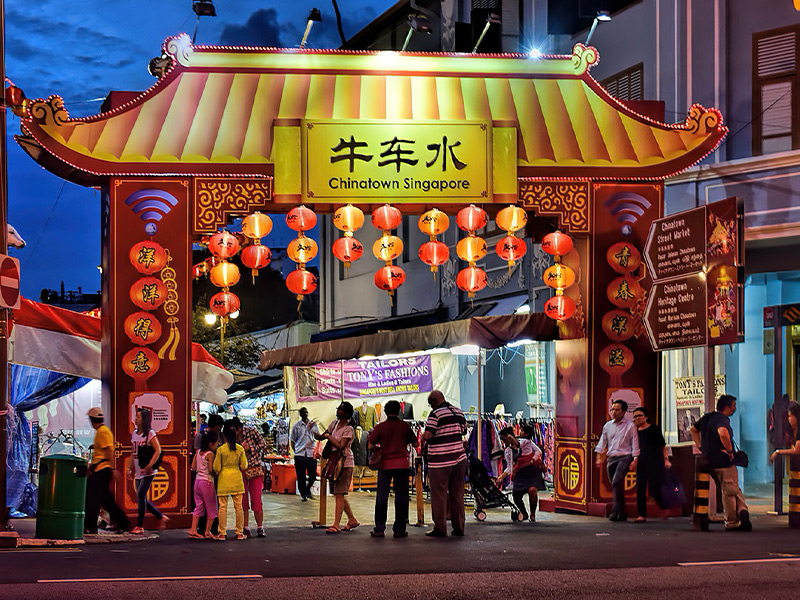 بازار محله چینی‌‌ها - بازارهای محلی سنگاپور - الی گشت