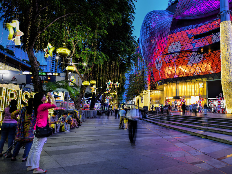 خیابان اورچارد - تفریحات شبانه در سنگاپور - الی گشت