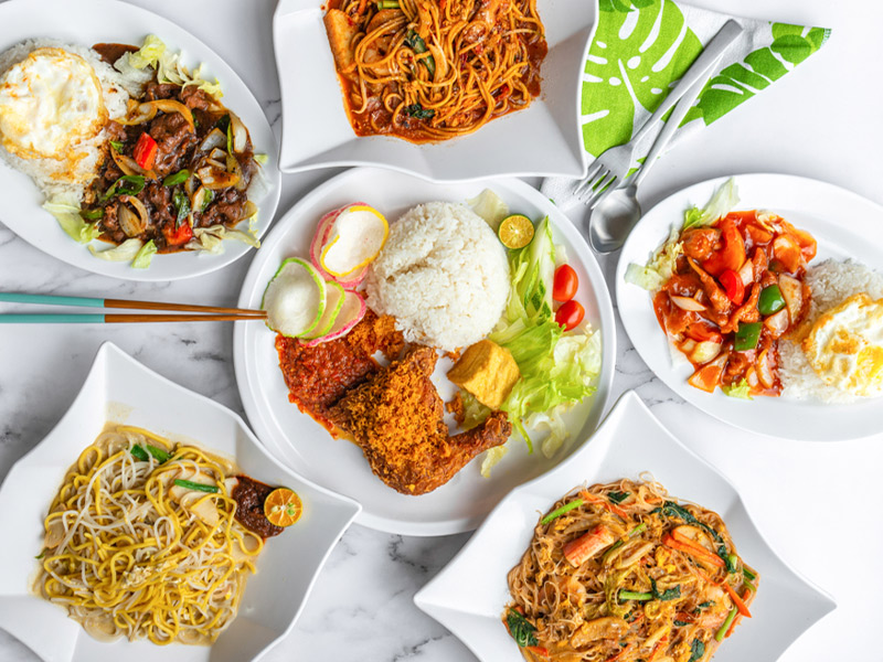 غذاهای متنوع از دلایل سفر به سنگاپور - الی گشت