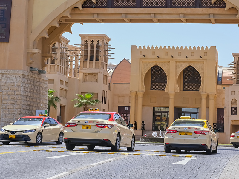 کرایه تاکسی در دبی - الی گشت
