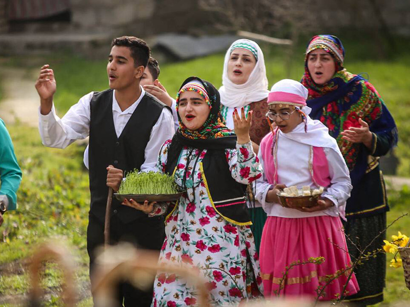 مراسم نوروز خوانی در ایران - الی گشت