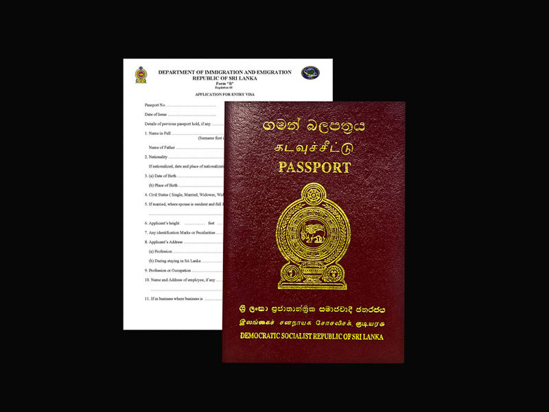 مدارک لازم برای دریافت ویزای سریلانکا - الی گشت