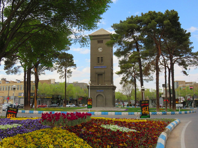 تاریخچه ساعت مارکار، نقطه وسط ایران - الی گشت