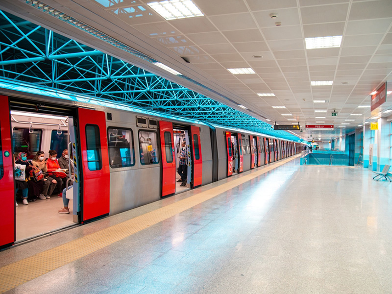 مترو از وسایل حمل و نقل عمومی در آنکارا - الی گشت