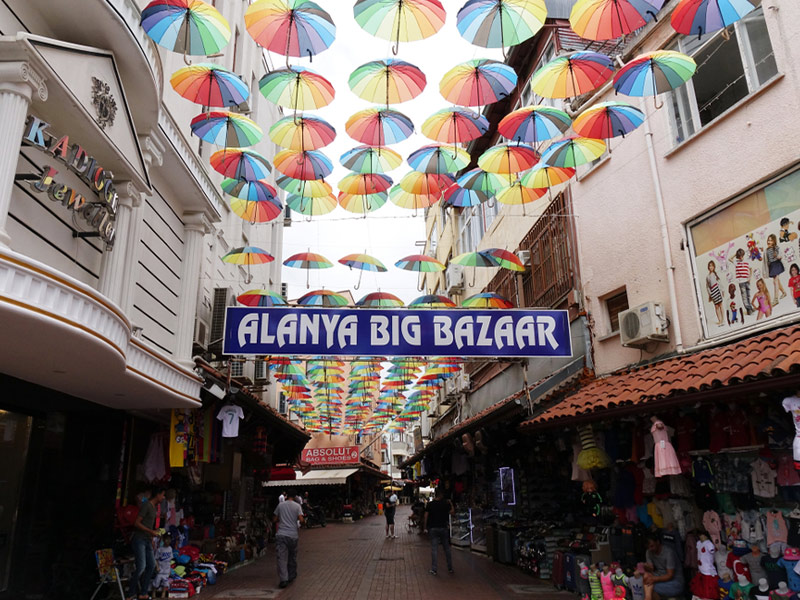 .بازار آلانیا  - Alanya Bazaar - الی گشت