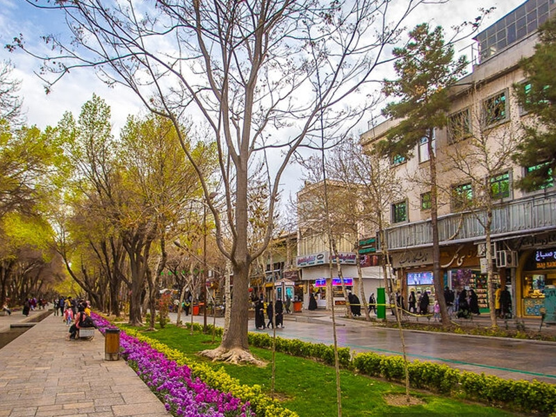چهار باغ عباسی اصفهان - الی گشت
