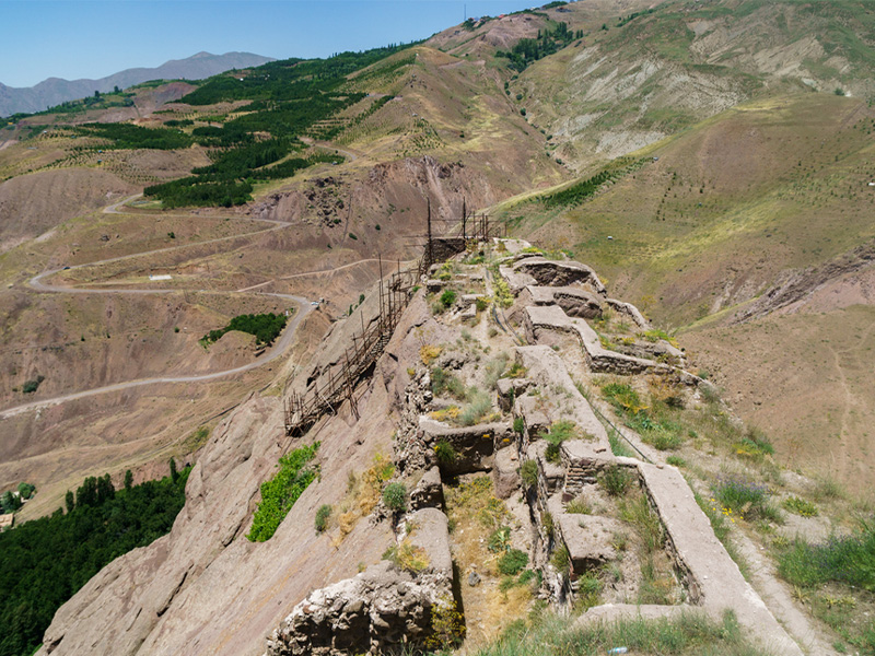 ساخت قلعه الموت - الی گشت