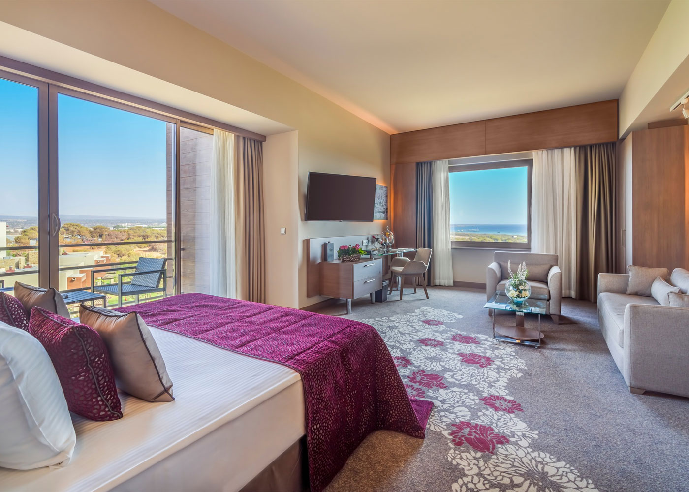 انواع اتاق ‌های هتل کنکورد قبرس شمالی