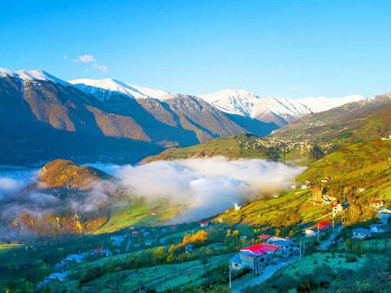 روستای بهشتی جنت ورد - الی گشت