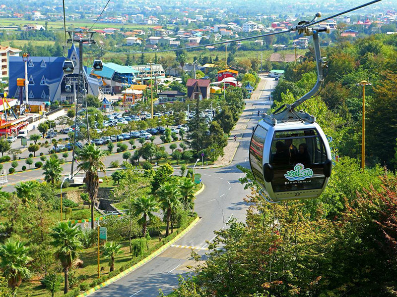 موقعیت نمک آبرود در نقشه ایران - مکان های تفریحی نمک آبرود - الی گشت