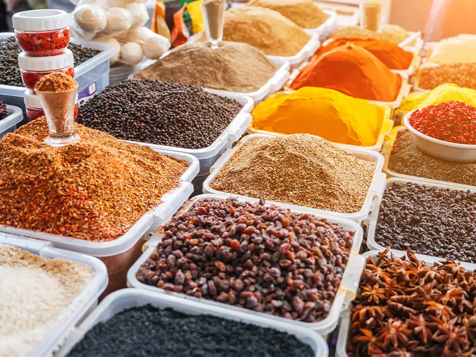 ادویه های متنوع - سوغات خوشمزه چابهار