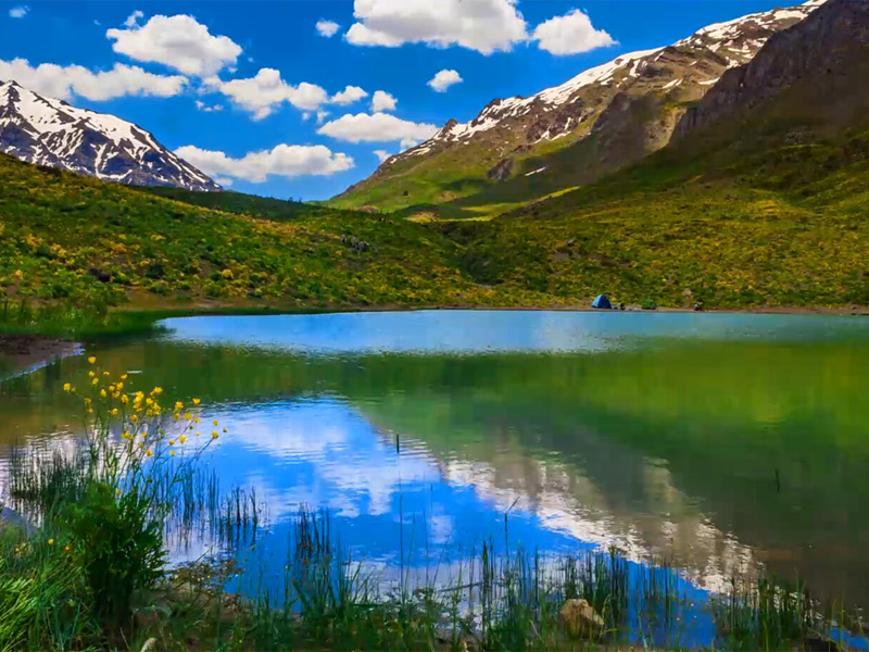 دریاچه کوه گل