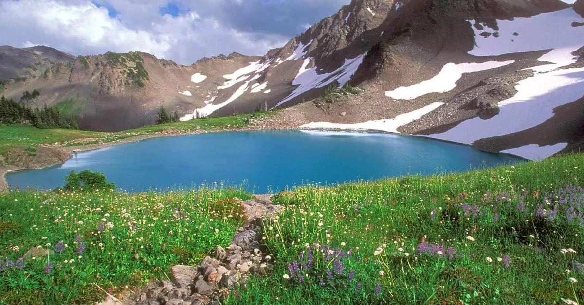 دریاچه کوه گل - جاذبه های یاسوج