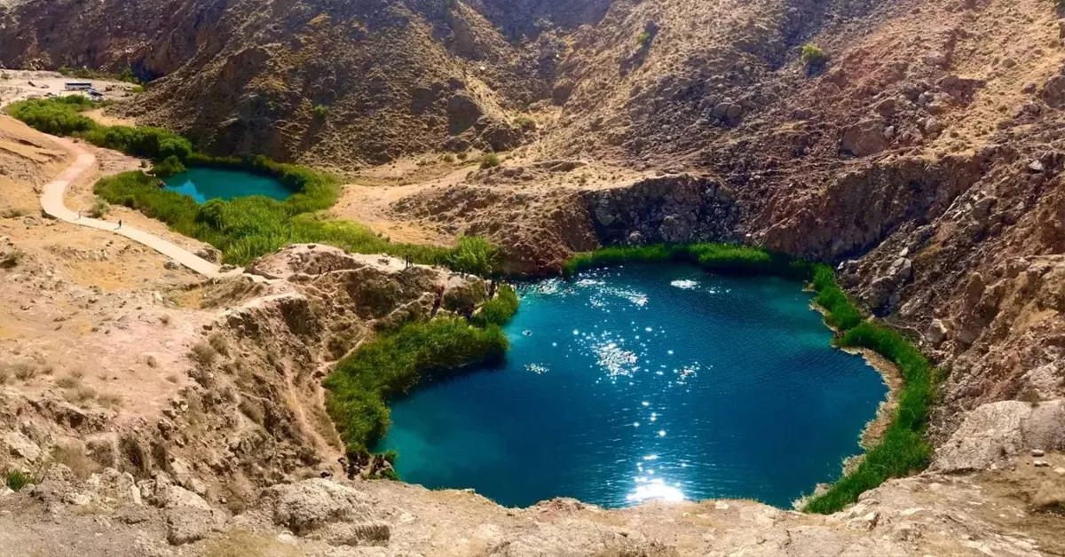 دریاچه دوقلو سیاه گاو - دیدنی های ایلام