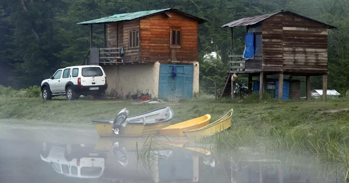 دریاچه الندان - دیدنی های ساری