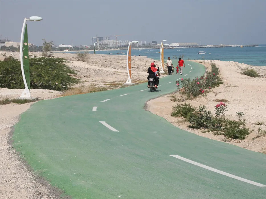 مسیر دوچرخه سواری کیش