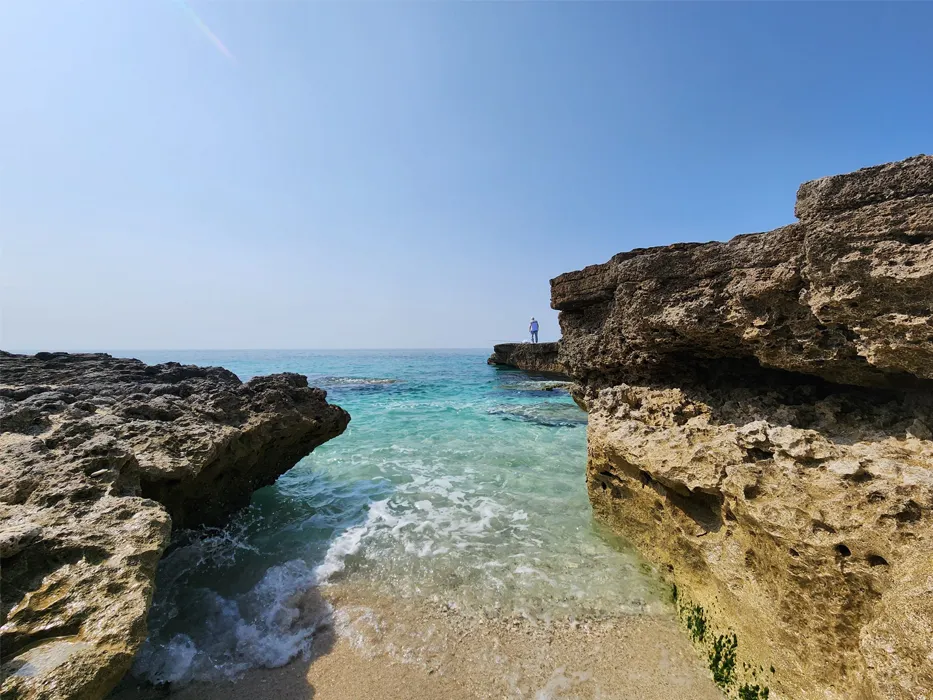 لوکیشن های عکاسی در کیش - ساحل کلبه هور