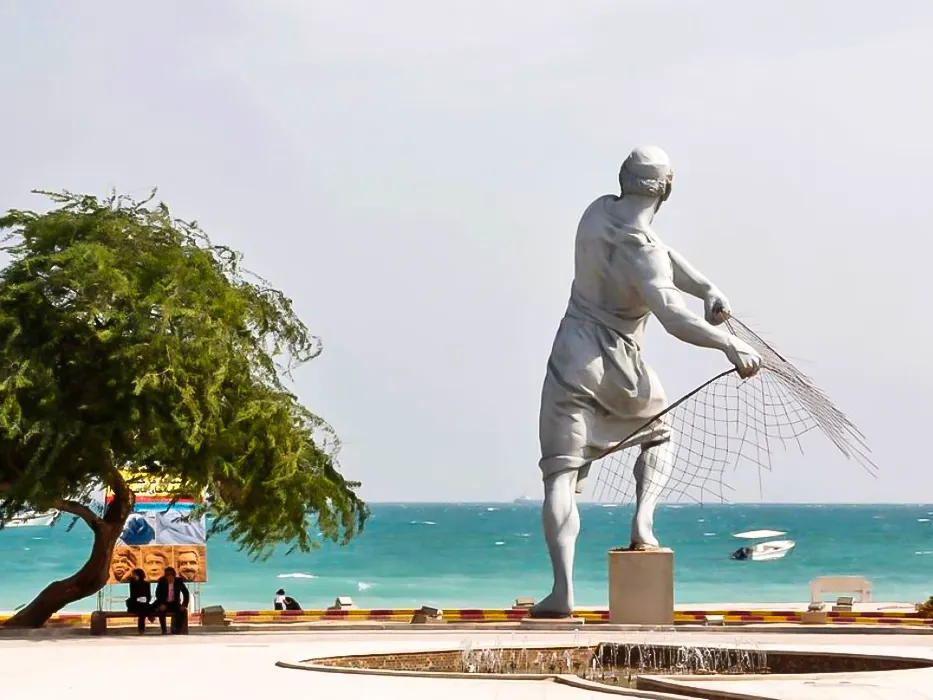 لوکیشن های عکاسی در کیش- ساحل مرد ماهی گیر