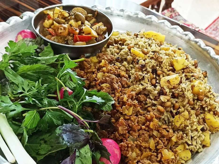 غذاهای محلی شیراز و لوبیاپلو شیرازی