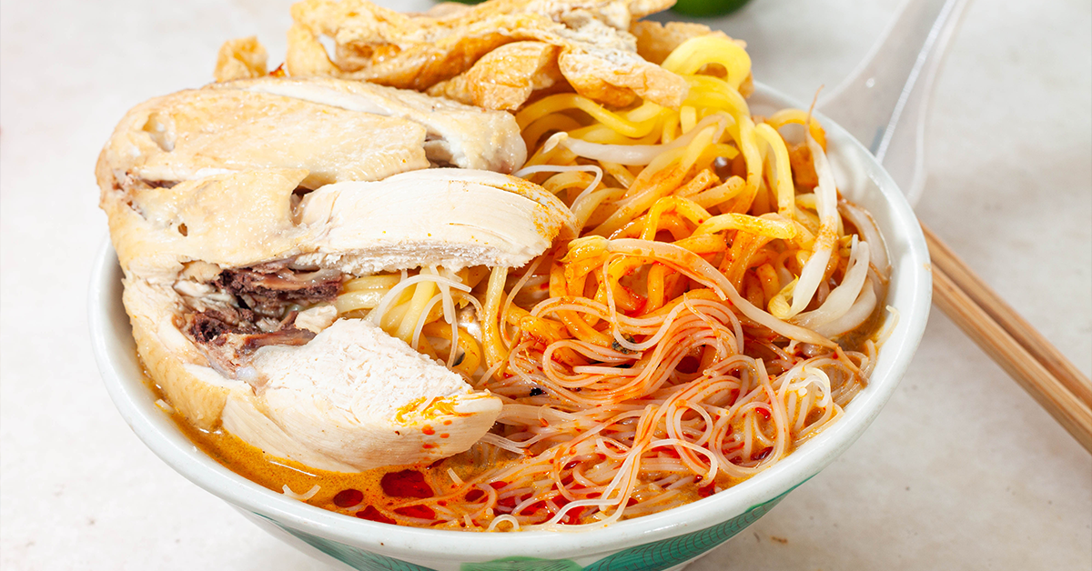 لاکسا (Laksa) - غذاهای کوالالامپور