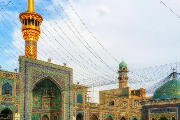 مسیر شیراز به مشهد